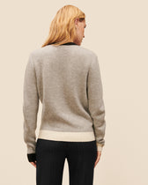 Covent Garden grey chine sweater