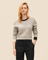 Covent Garden grey chine sweater