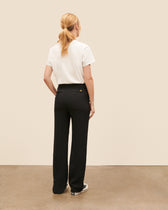 Iena Pleated Smoking Pants - Black