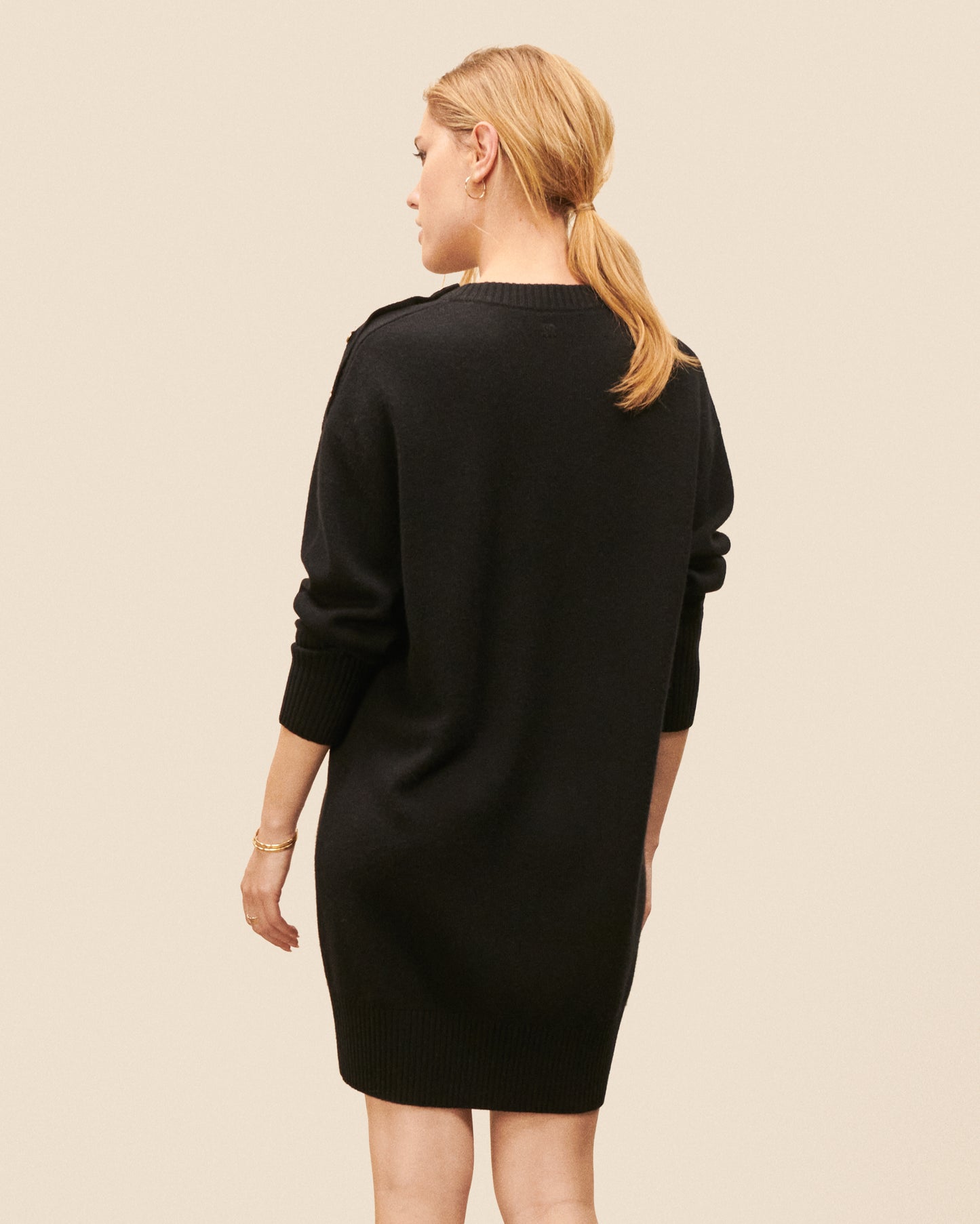 Robe Maille Pigalle - Noir