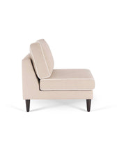 Noa armchair - Beige / White