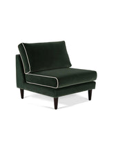 Noa Green Armchair - Green / Black