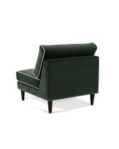 Noa Green Armchair - Green / Black