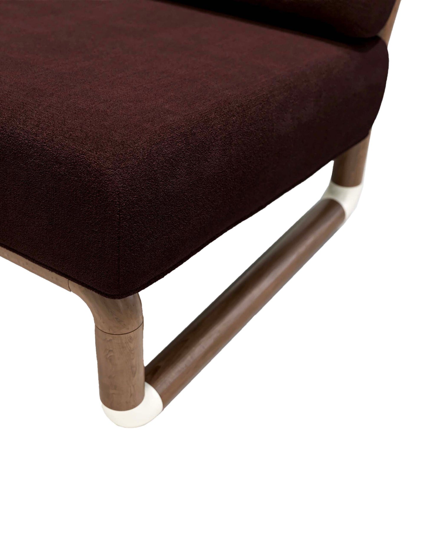 Nico armchair - Aubergine