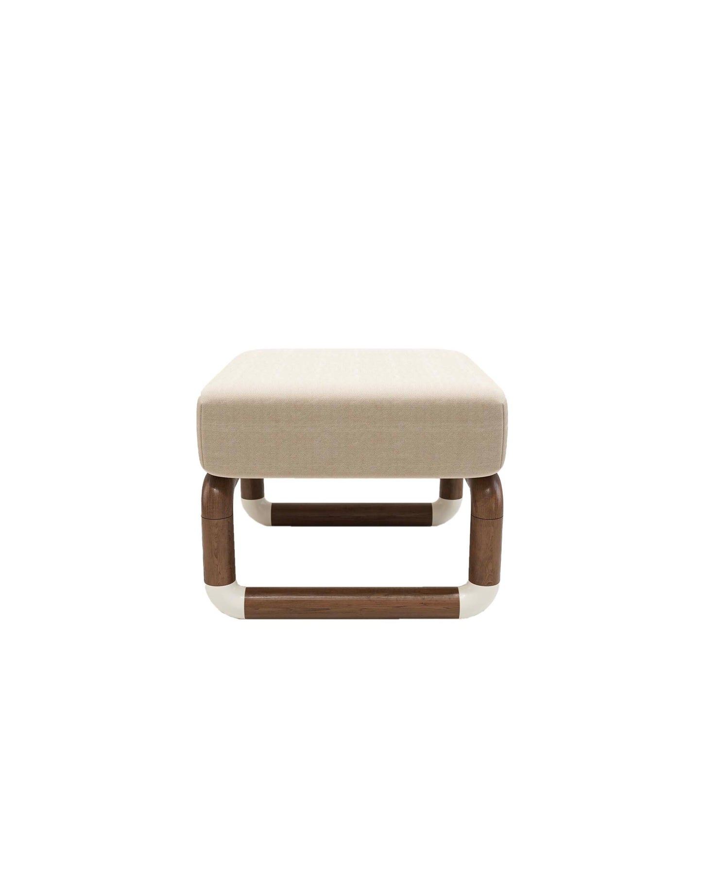 Large Nico Pouf - White