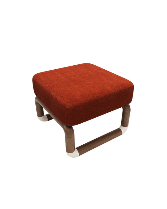 Large Nico Pouf - Red