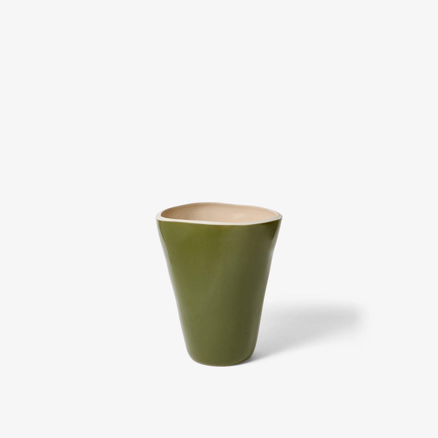 Double Game Vase - Khaki