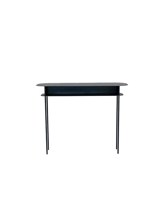 Tokyo Console Steel Natural Wax - Black