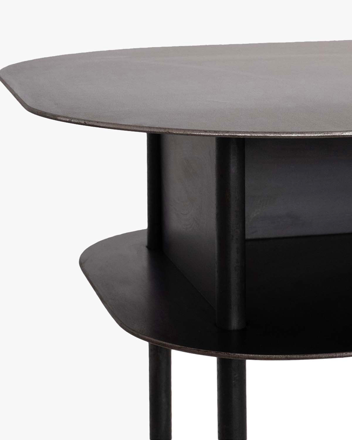 Tokyo Console Steel Natural Wax - Black