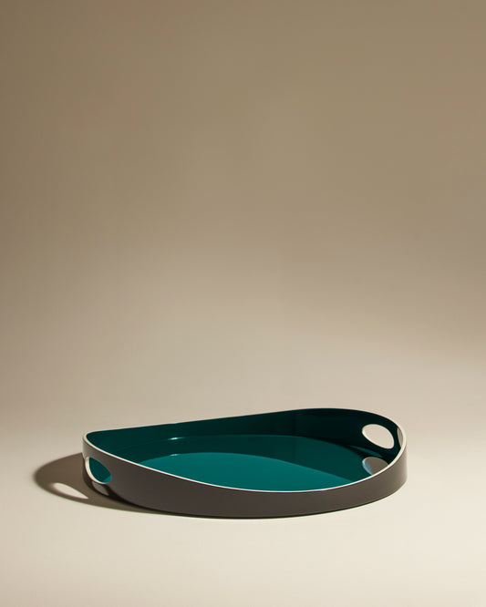 Basile Tray - Sarah Blue