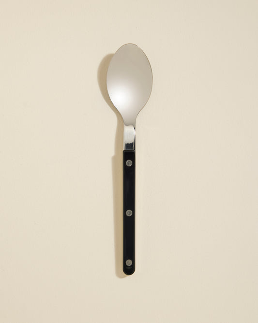 Sabre Soup Spoon - Black / Ivory