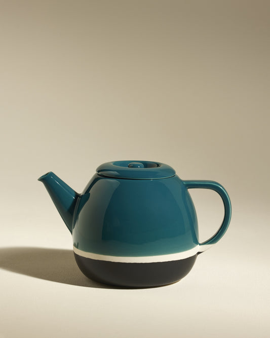 Sicilia Teapot - Sarah Blue