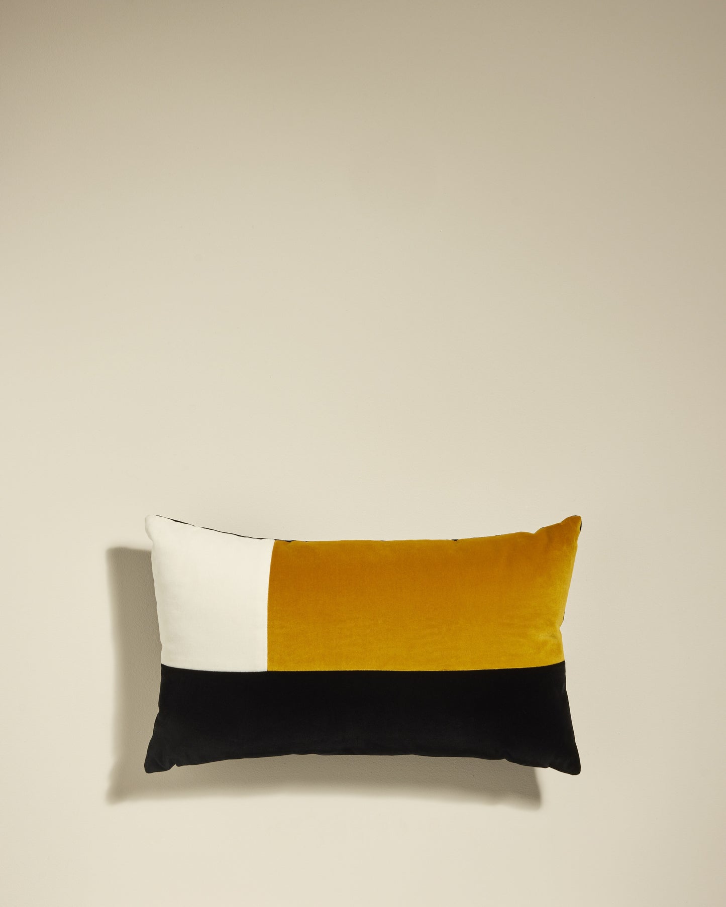 Checkmate Cushion - Ochre