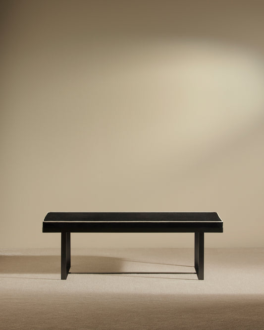 Gaspard Bench - Black