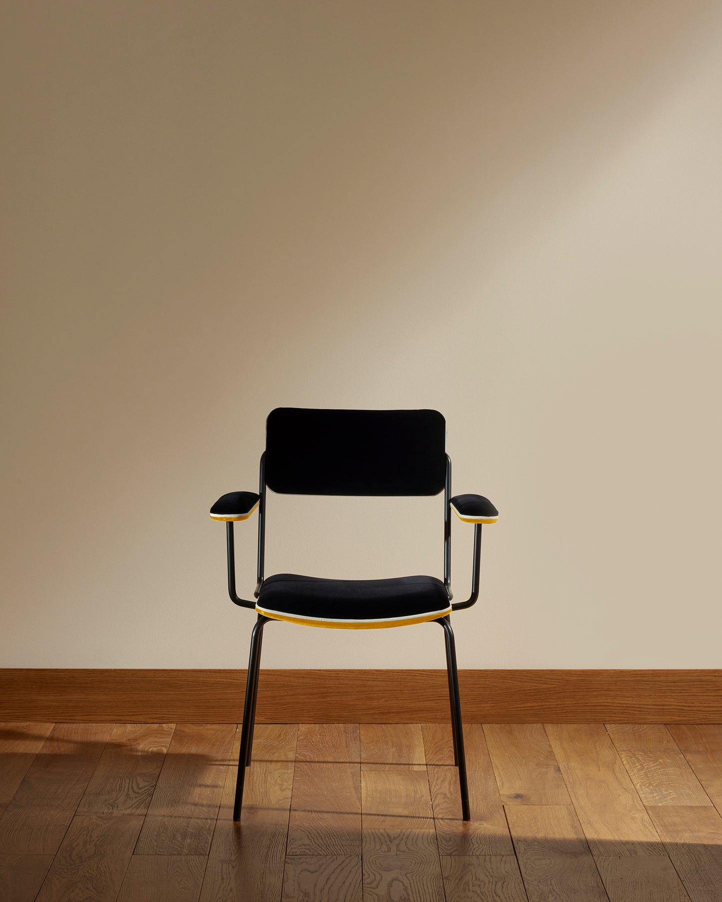 Double Jeu armrest chair - Ochre