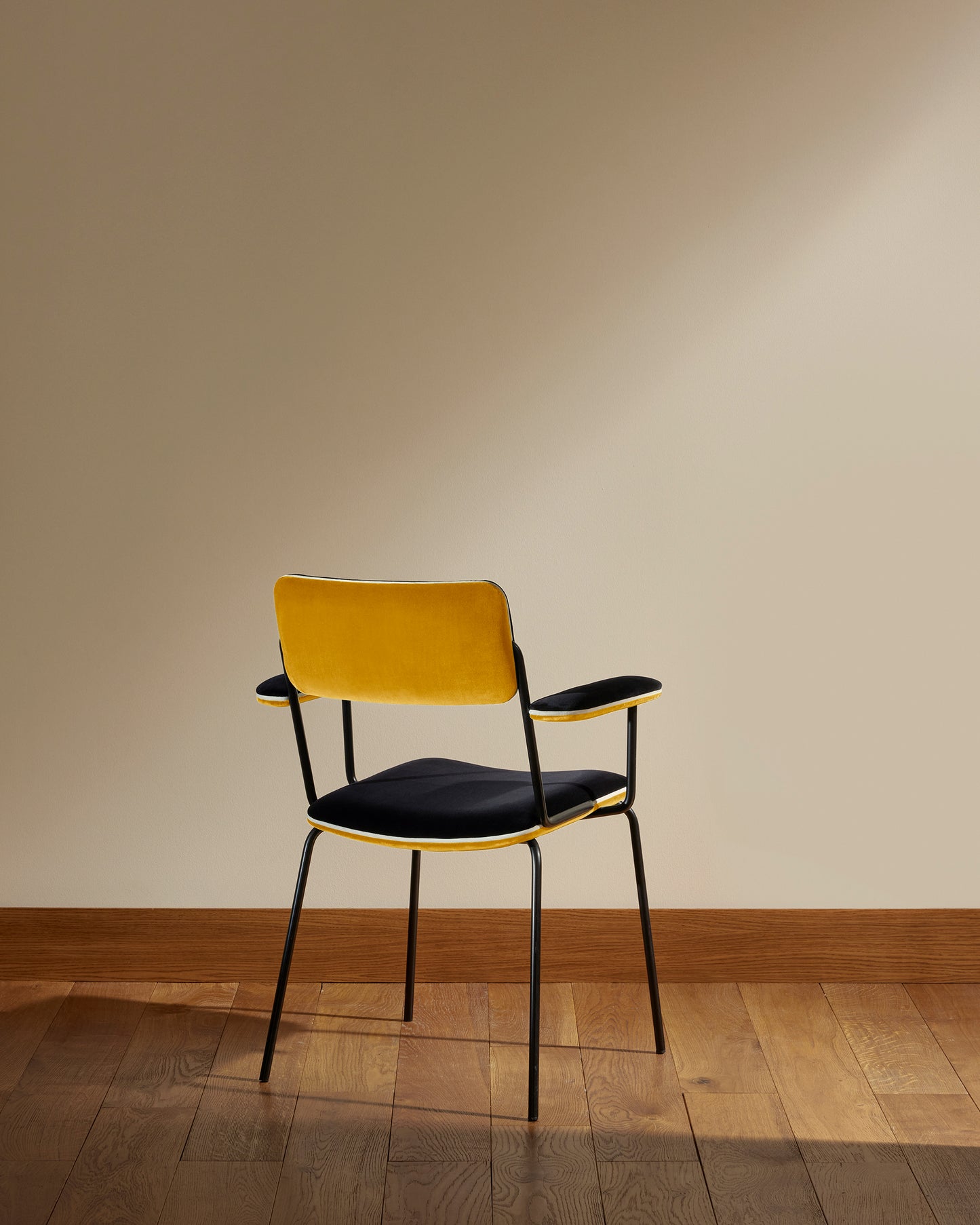 Double Jeu armrest chair - Ochre