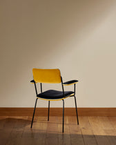 Double Jeu armrest chair - Ochre