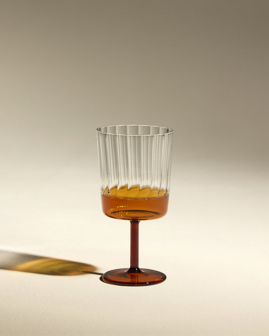 Eclat Wine Glass - Amber