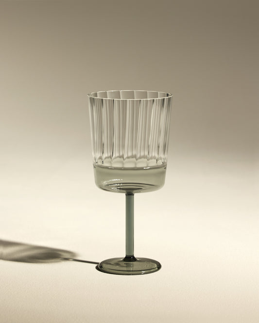 Eclat Water Glass - Charcoal