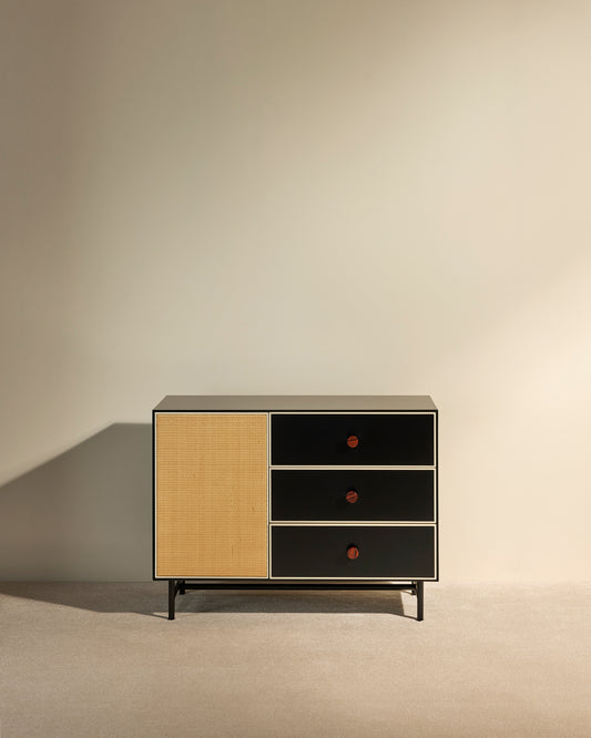 Essence Chest of Drawers - Black