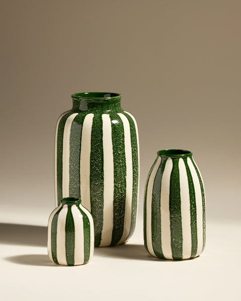 Large decorative vase Riviera - Green