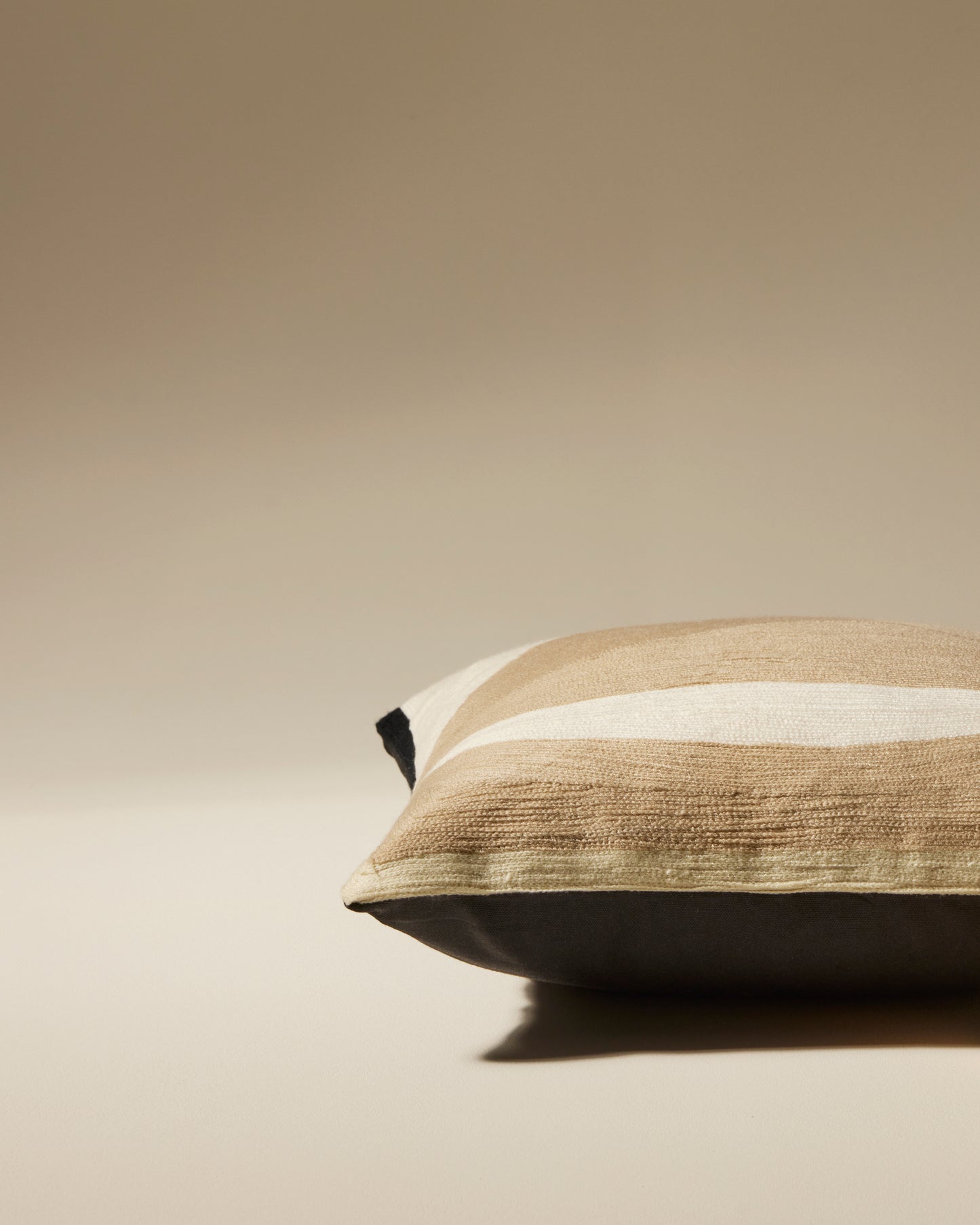 Abstract Cushion - Nude