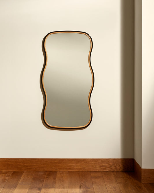 Noto 3 Waves Mirror - Black