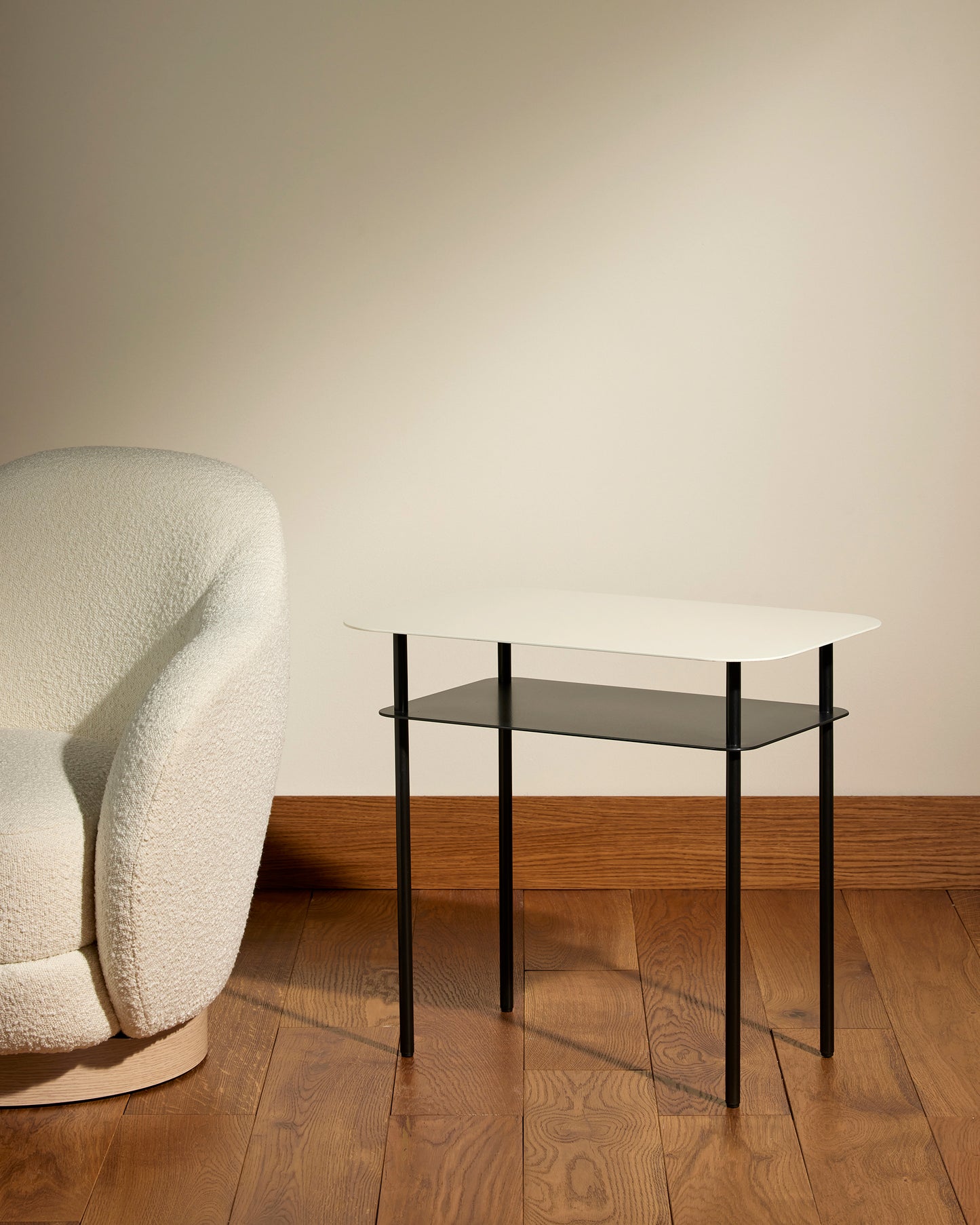 Kara side table - Ecru