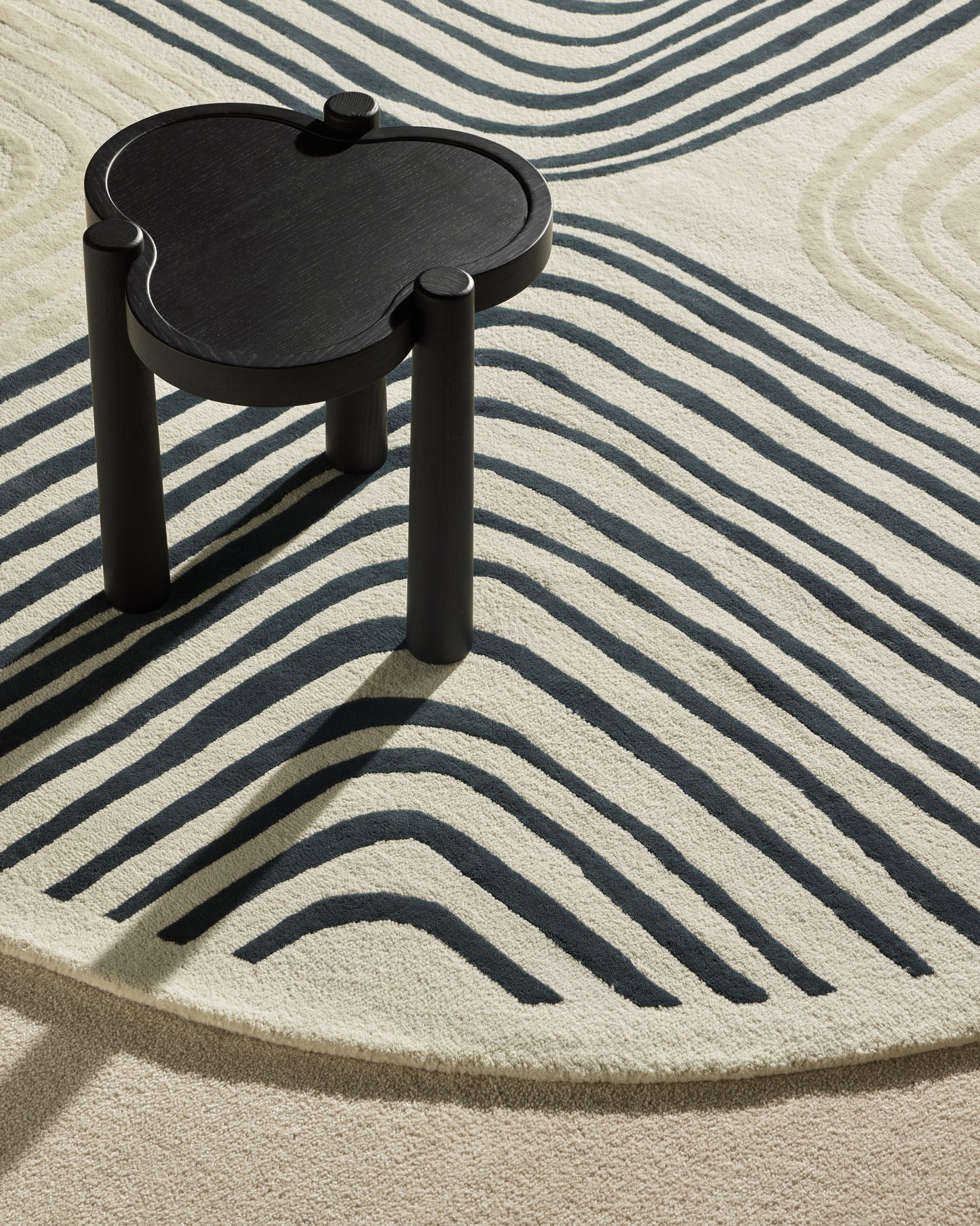 Tapis Labyrinthe - Jasmin