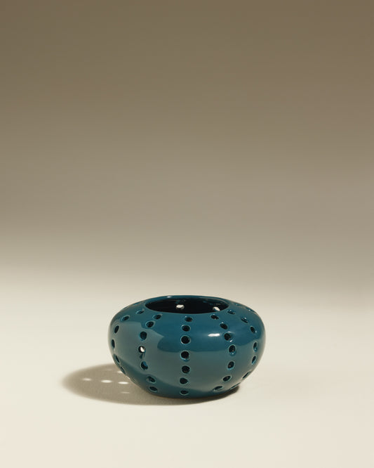 Sea Urchin Tealight Holder - Sarah Blue