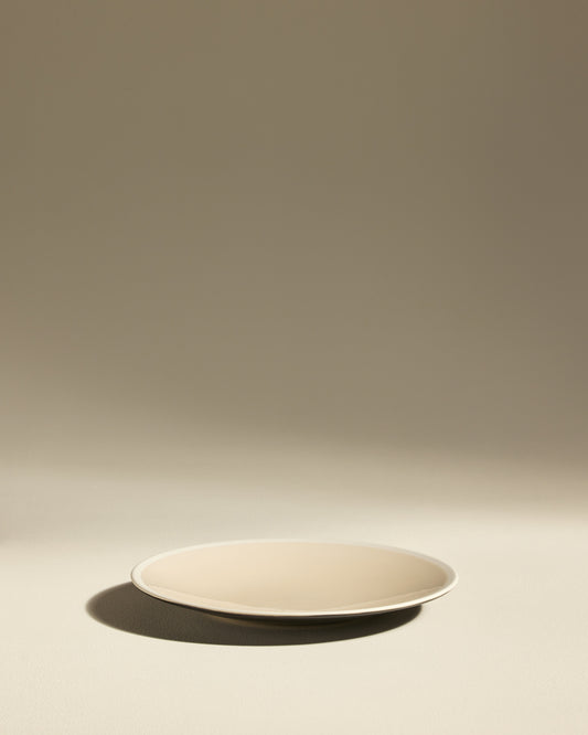 Sicilia flat plate - Ecru