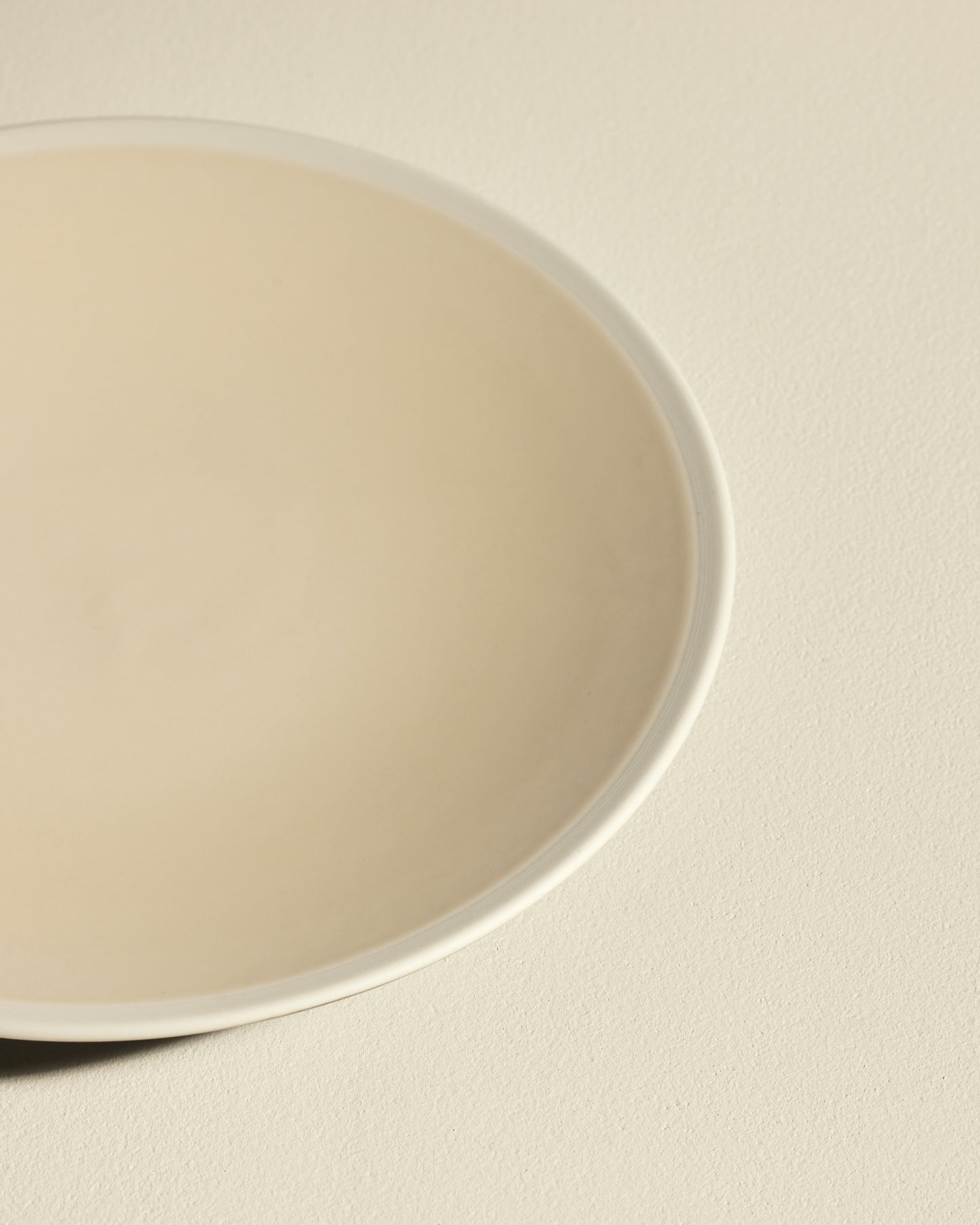 Sicilia flat plate - Ecru