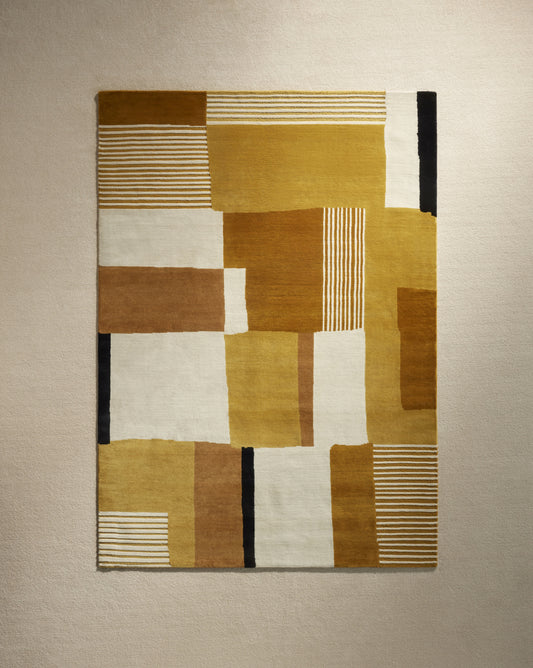 Boro Rug - Ochre