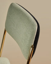 Double Game Chair - Gold / Almond