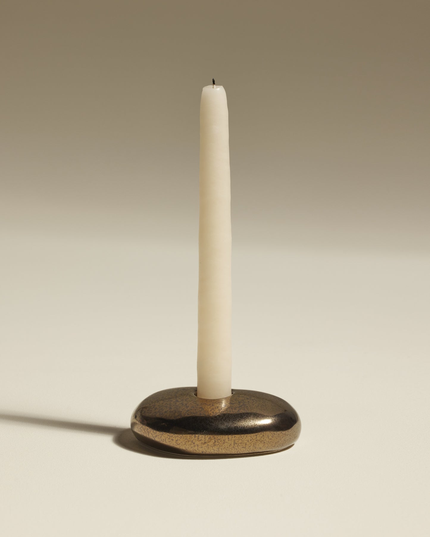 Stone Candle Holder - Mordoré