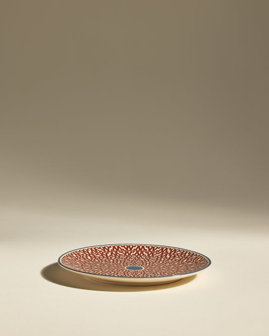 Sarah Flat Plate - Carmine