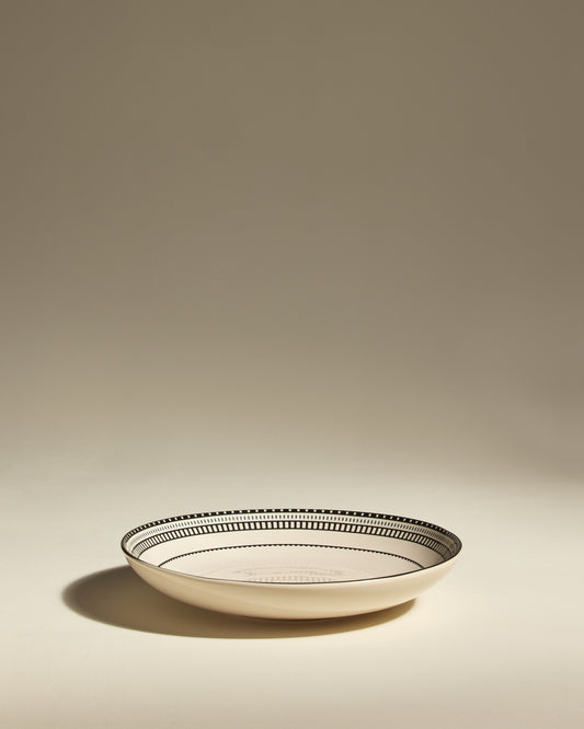 Tempo Round Dish - Black