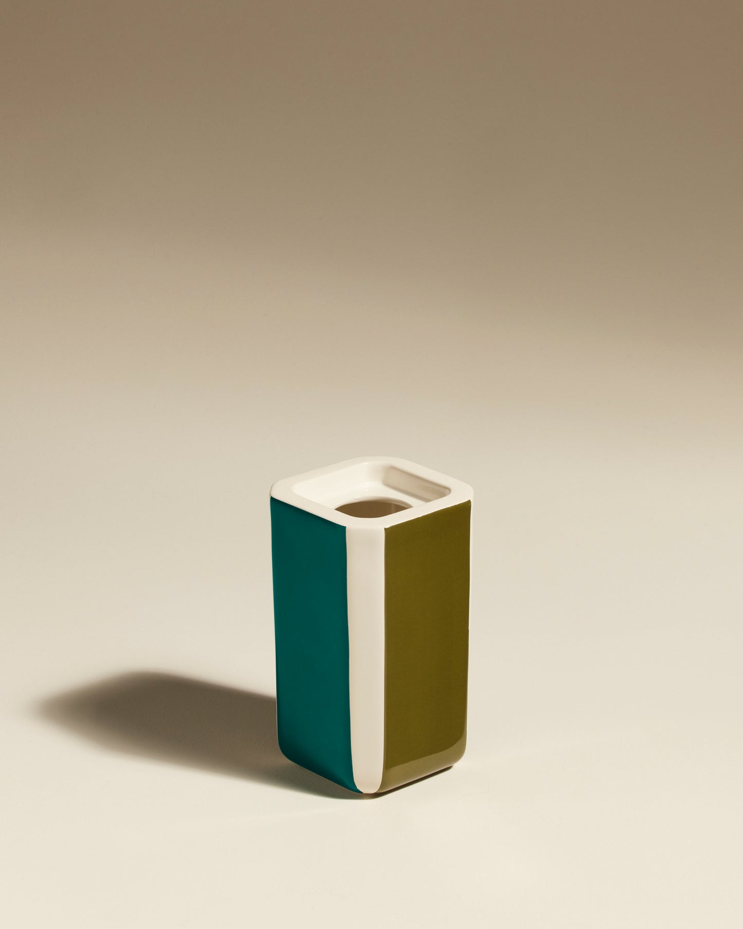 Faceted Vase - Tricolor