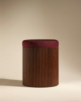 Riviera Pouf Walnut Tint - Mazarin