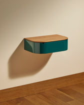 Equilibre wall console - Sarah Blue