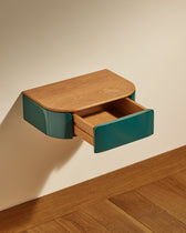 Equilibre wall console - Sarah Blue