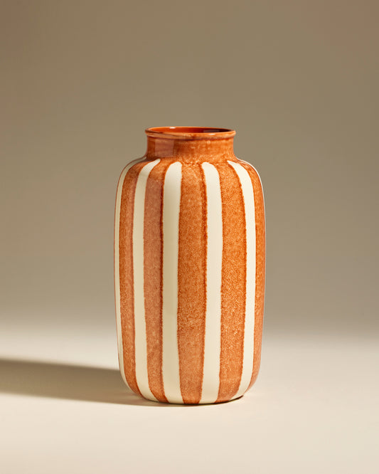 Large decorative vase Riviera - Terracotta