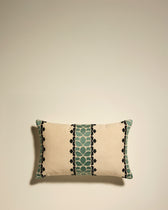 Coussin Flore - Amazonite