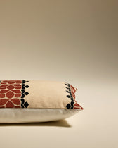 Coussin Flore - Terracotta