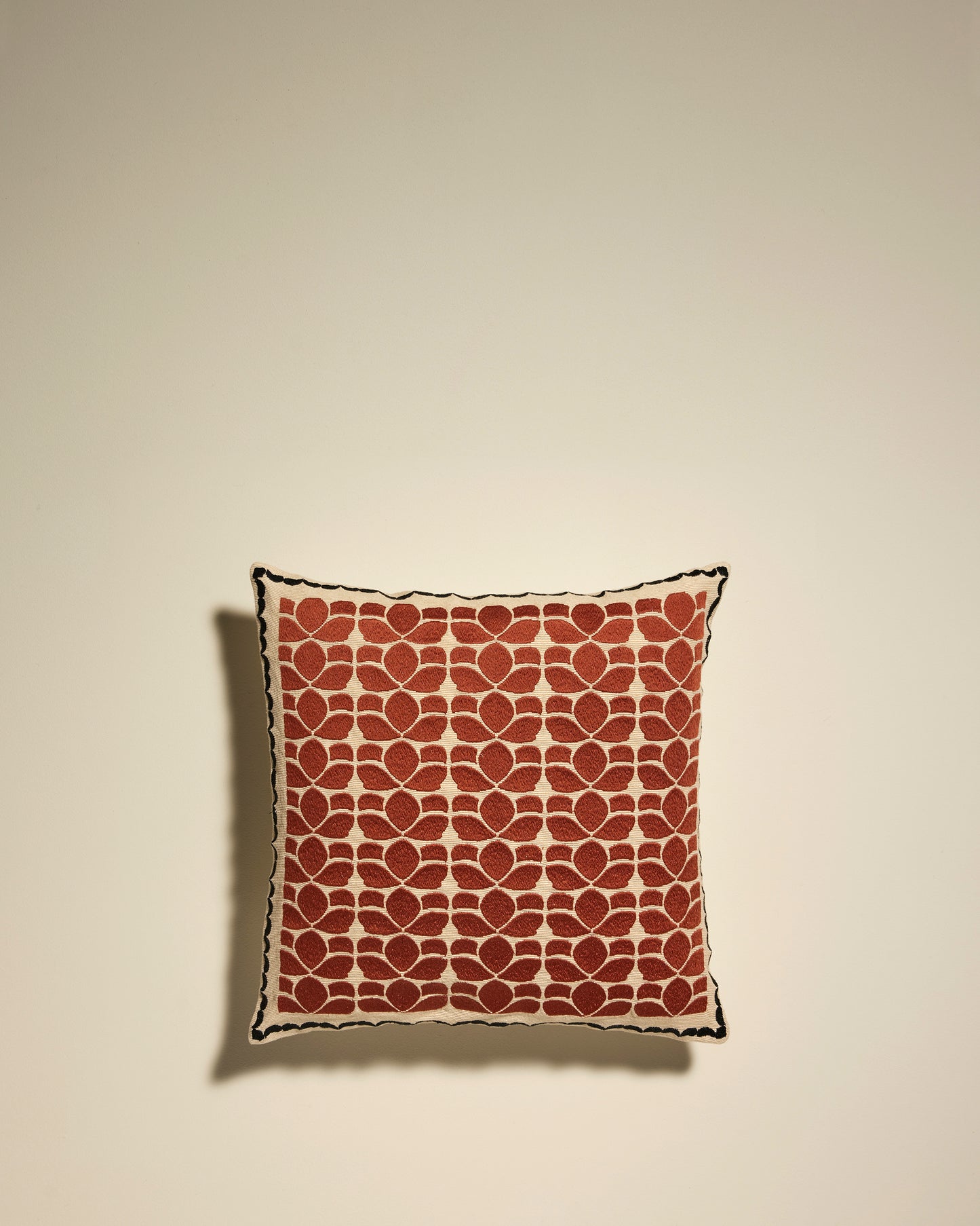 Coussin Flore - Terracotta