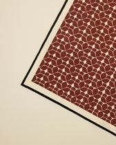 Flore placemat - Terracotta