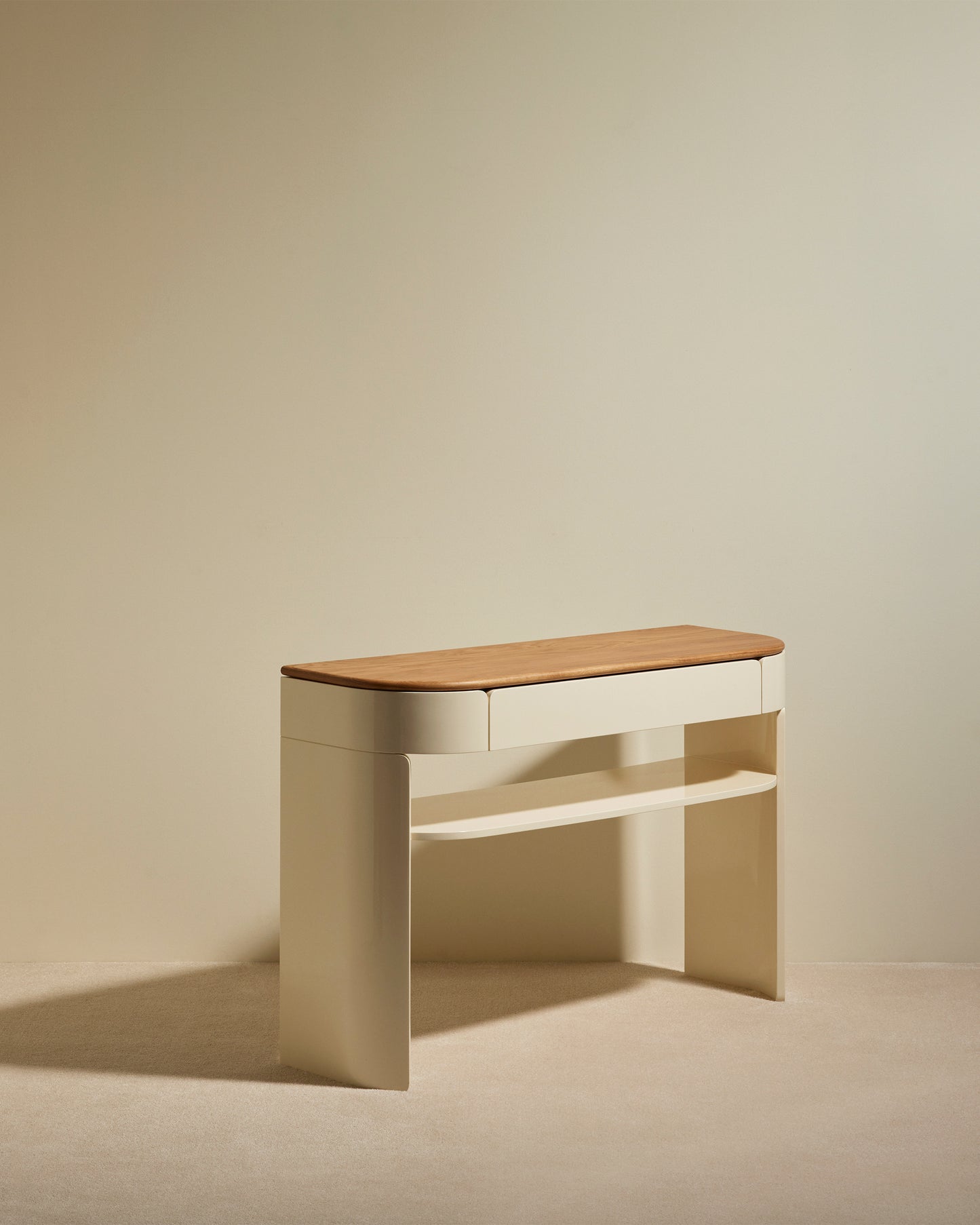 Equilibre drawer console - Ecru