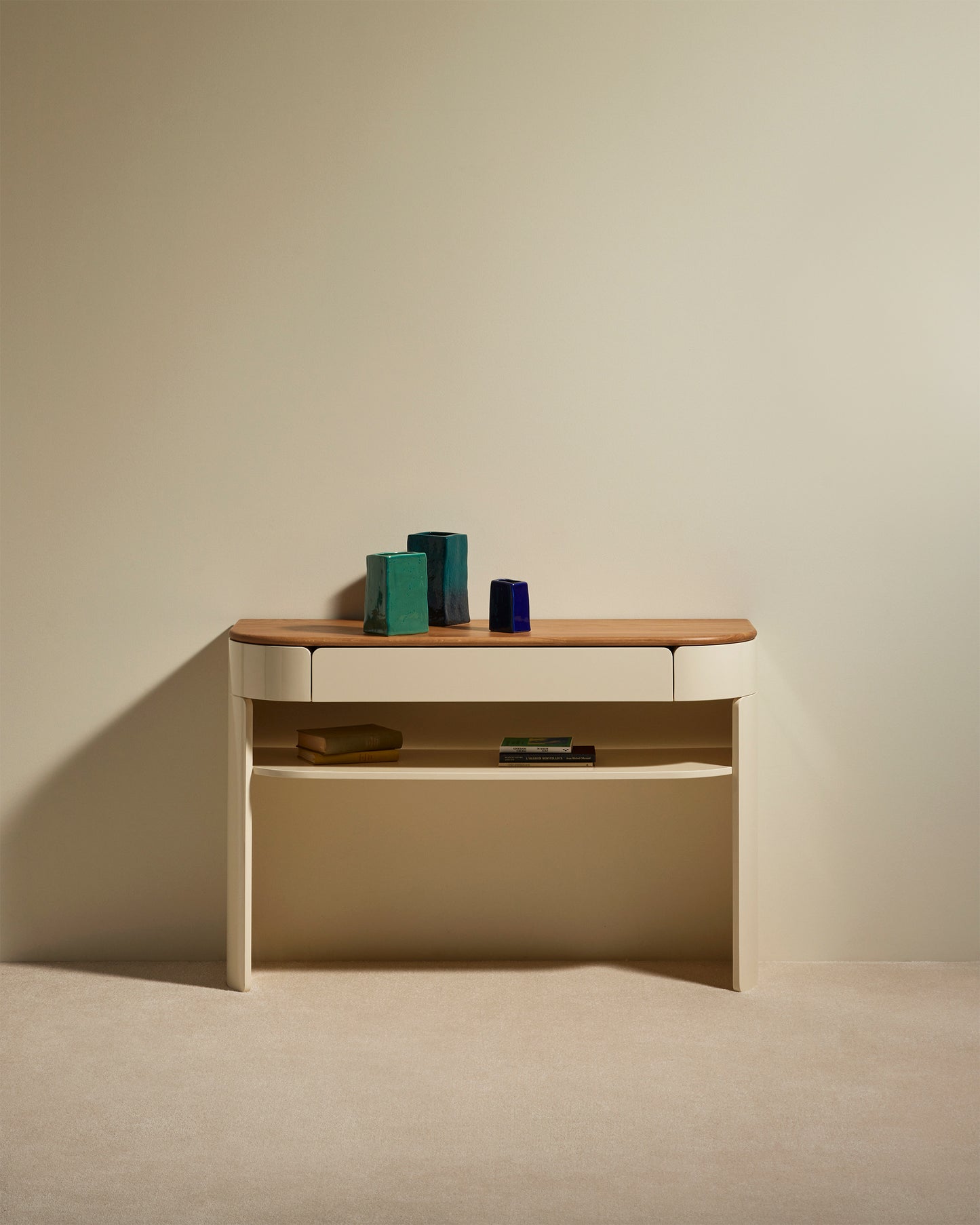 Equilibre drawer console - Ecru