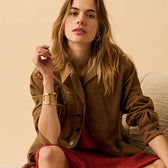 Kleber camel mid-season jacket