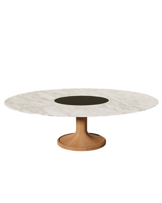 Table ronde Riviera Marbre Blanc